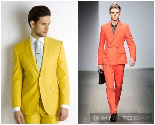 Xu hướng sắc màu và họa tiết thời trang nam giới xuân hè 2013