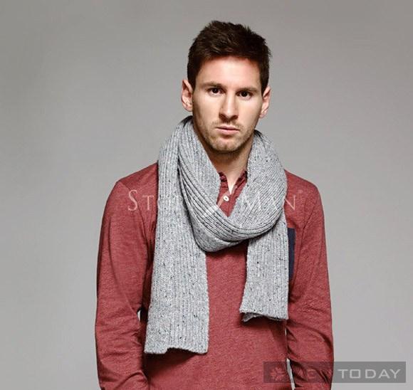 Messi đẹp lạ trong bộ ảnh thời trang