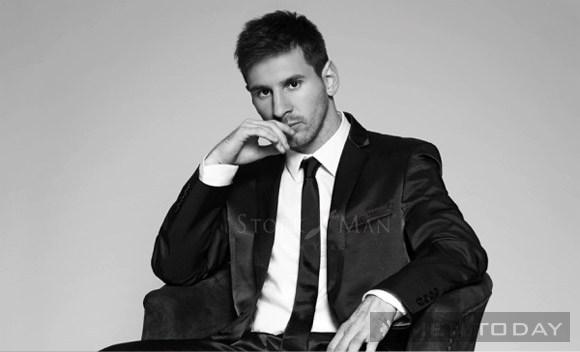 Messi đẹp lạ trong bộ ảnh thời trang