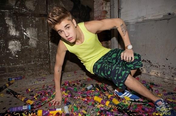 Justin Bieber trẻ trung và năng động với trang phục Adidas