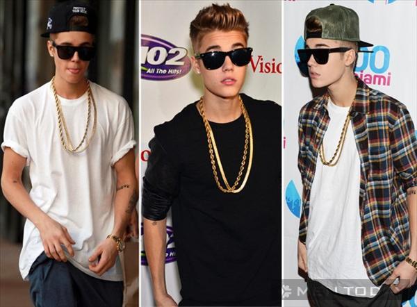 4 phụ kiện thời trang yêu thích của Justin Bieber