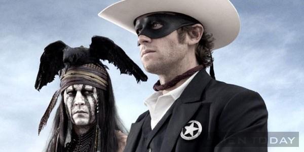 Tạo hình ấn tượng của Johnny Depp trong The Lone Ranger