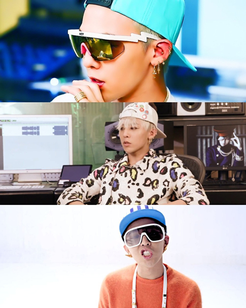 G-Dragon và mũ snapback