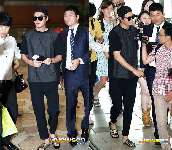 Phong cách thời trang sân bay của Lee Min Ho
