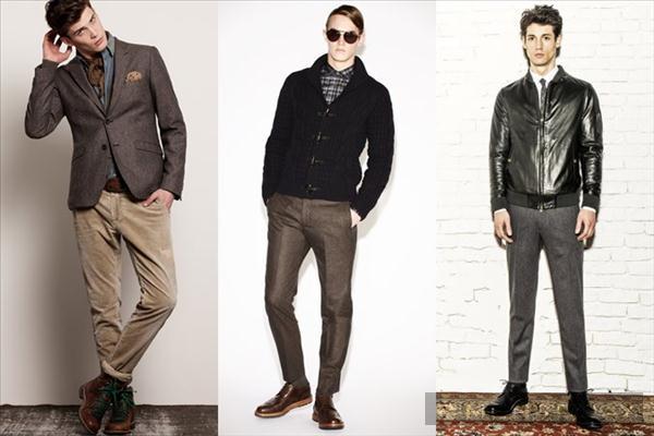 Gợi ý: 5 cách làm mới thời trang nam thu đông 2013 cho các chàng