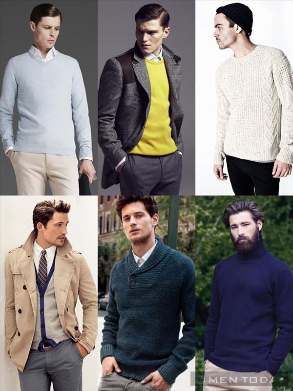 Gợi ý: 5 cách làm mới thời trang nam thu đông 2013 cho các chàng