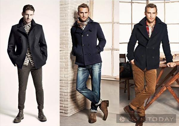 Pea coat: Mẫu áo khoác các chàng nên có trong tủ đồ đông 2013