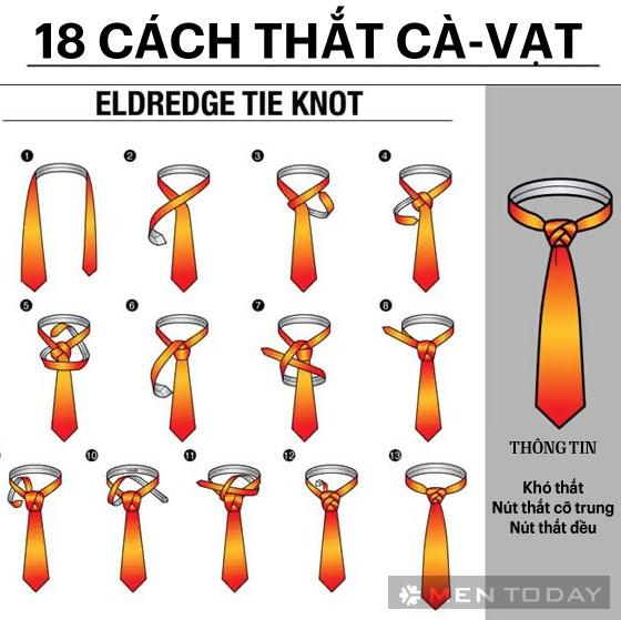 18 cách thắt cà - vạt cho phái mạnh