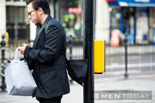 Street style lịch lãm của các quý ông tại London Collections: Men 2014