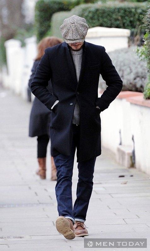 David Beckham - Quý ông phong cách cùng mũ
