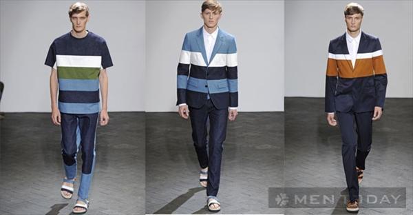 Block stripes: Xu hướng thời trang nam xuân/hè 2014