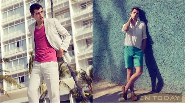 sean opry photos 004 Sean OPry Models Casual Tailoring in New Photos for H&M