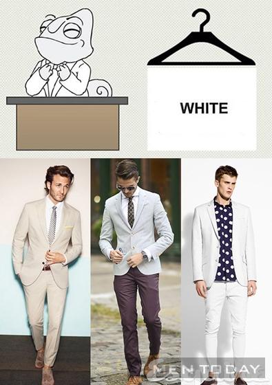 9 sắc màu trang phục thể hiện tính cách của các quý ông