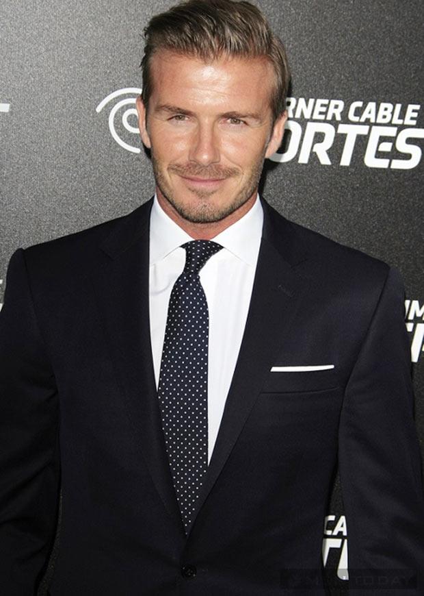 Học cách diện vest đẹp như David Beckham