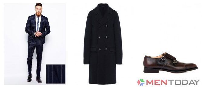 Tips mix đồ nam mùa đông cùng Officer coat